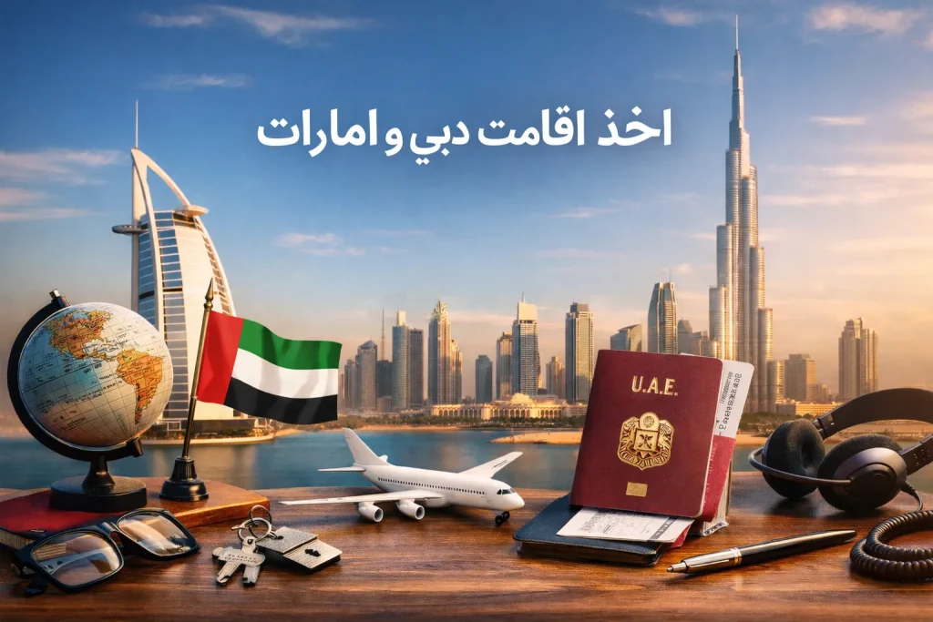 اخذ اقامت دبی