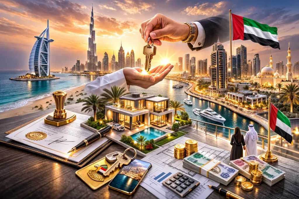 شرایط اخذ ویزای طلایی امارات